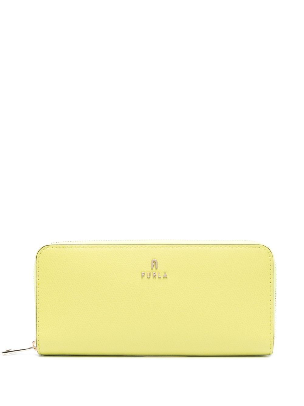 Furla Camelia L 皮质钱包 - 黄色