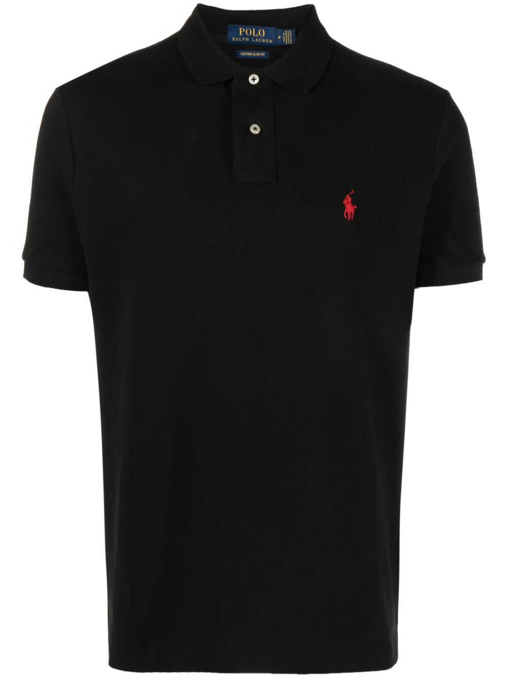 Polo Ralph Lauren Polo Pony 刺绣棉polo衫 - 黑色