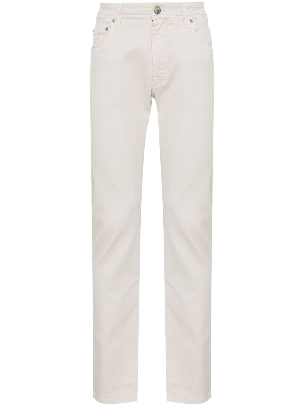Corneliani 锥形长裤 - 灰色