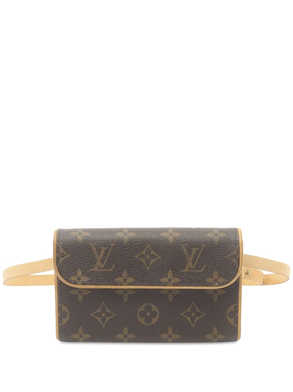 Louis Vuitton Pre-Owned Monogram Pochette Florentine 腰包（2004年典藏款） - 褐色