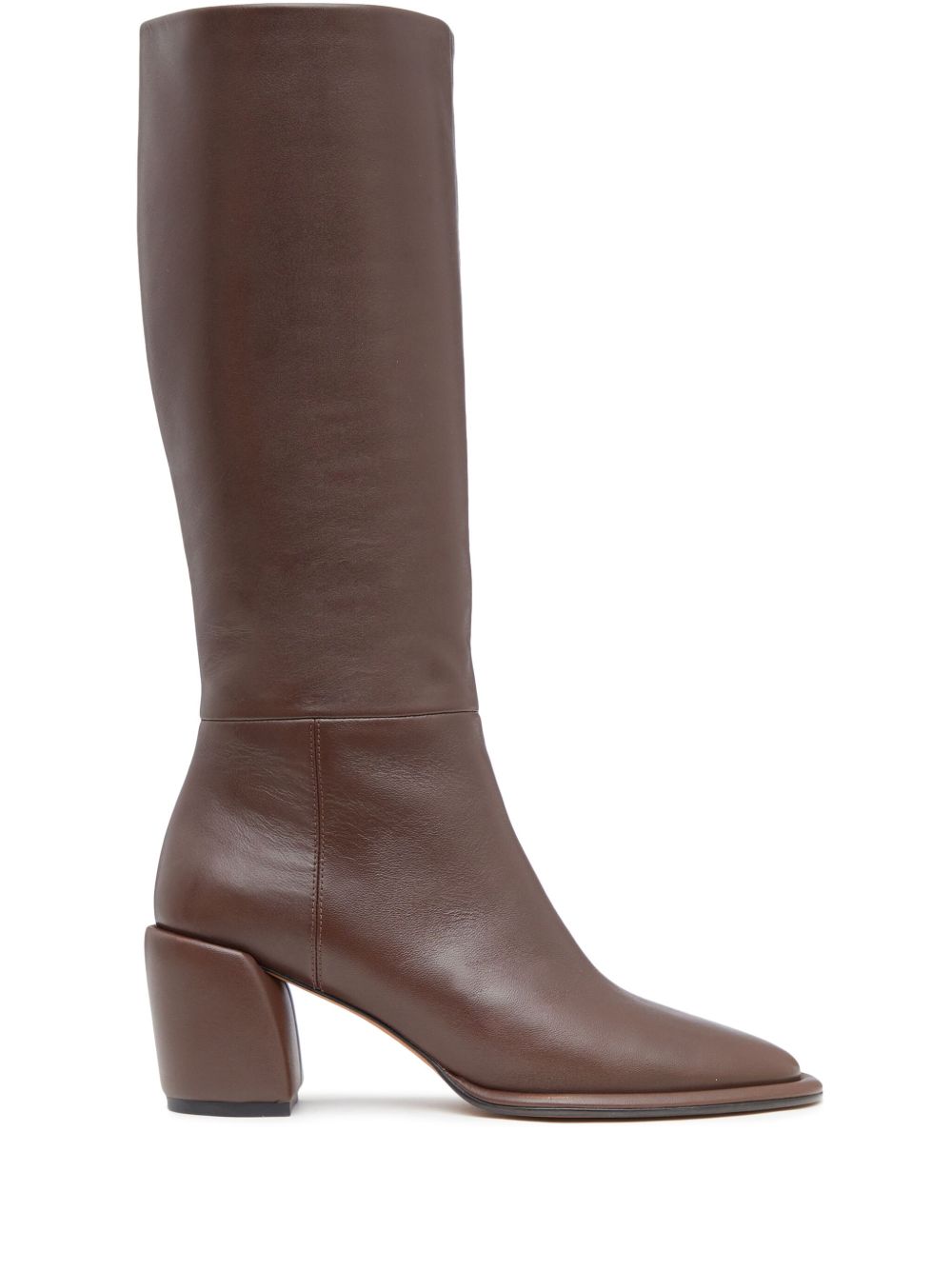 3.1 Phillip Lim Naomi 中跟及膝靴 - 褐色