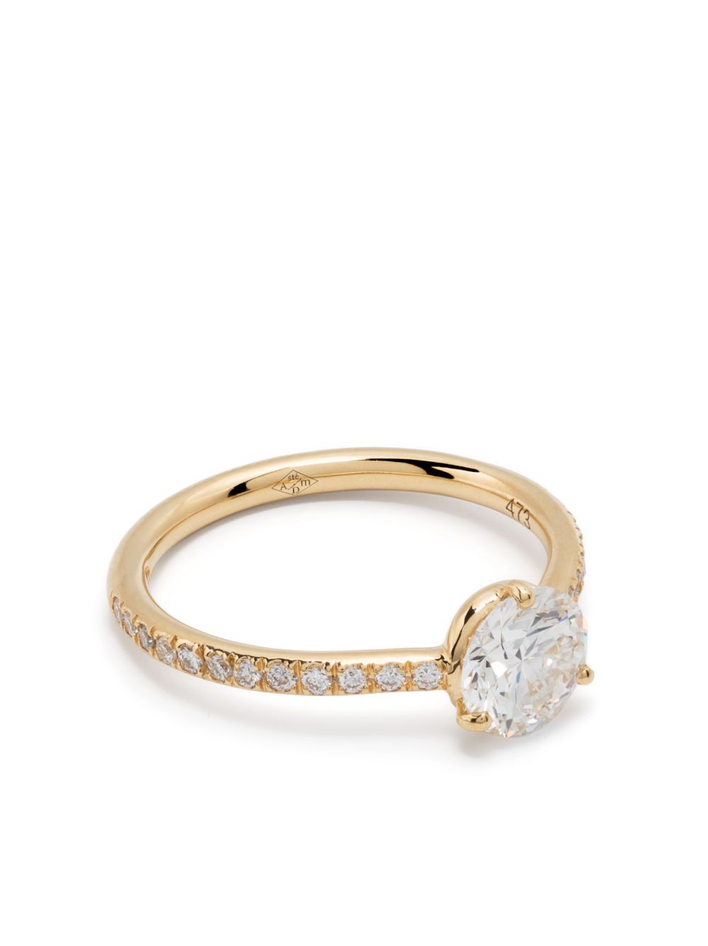 Loyal.e Paris Les Absolu.e.s 18K黄金钻石戒指 - 金色