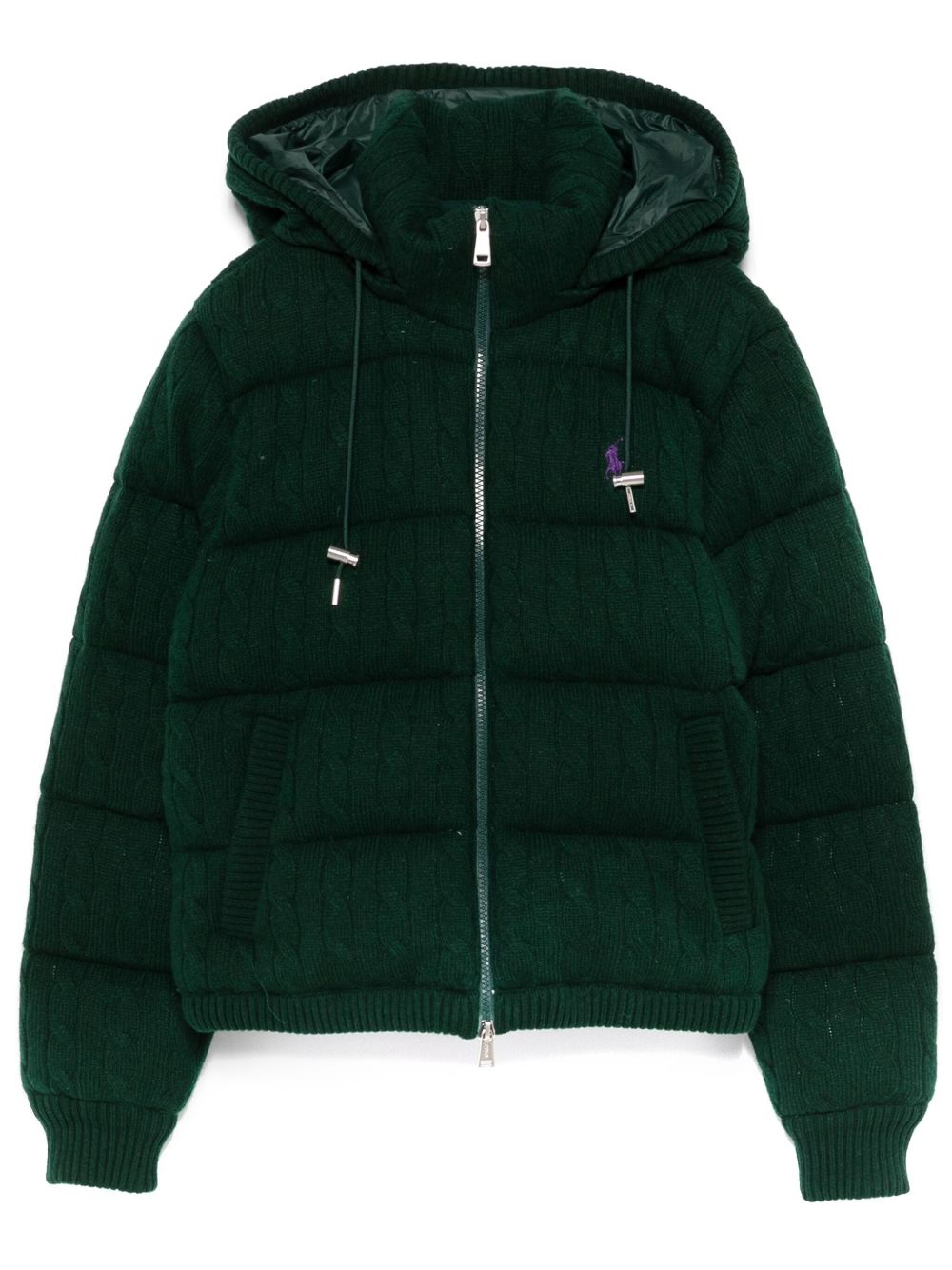 Polo Ralph Lauren Polo Pony 蓬松夹克 - 绿色
