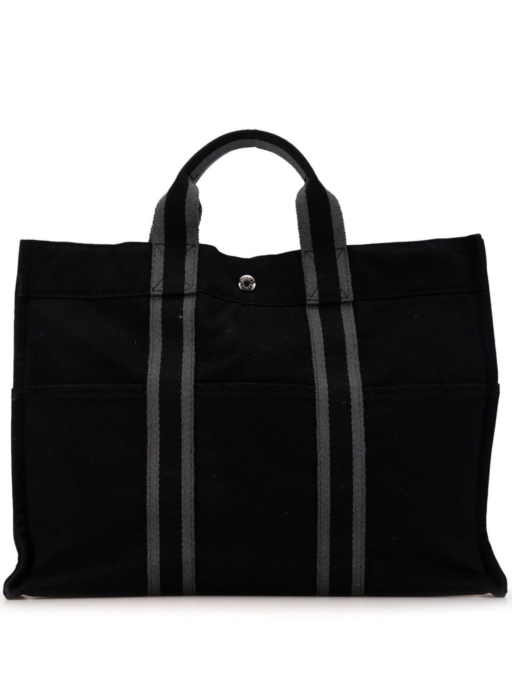 Hermès Pre-Owned Fourre Tout MM 手提包（1900年代典藏款） - 黑色