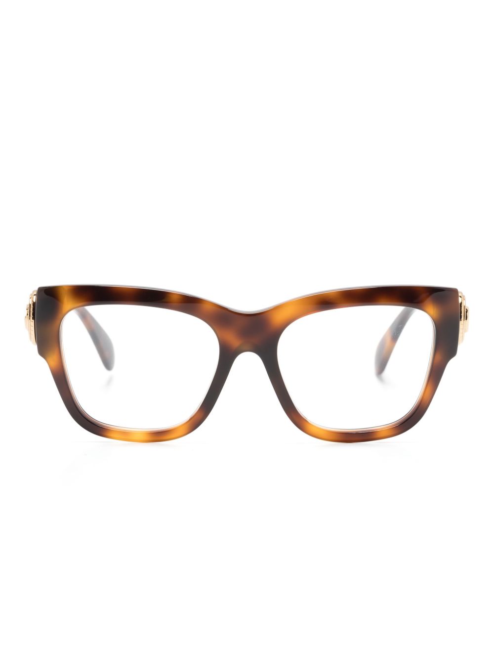 Gucci Eyewear GG14100 玳瑁纹效果眼镜 - 褐色