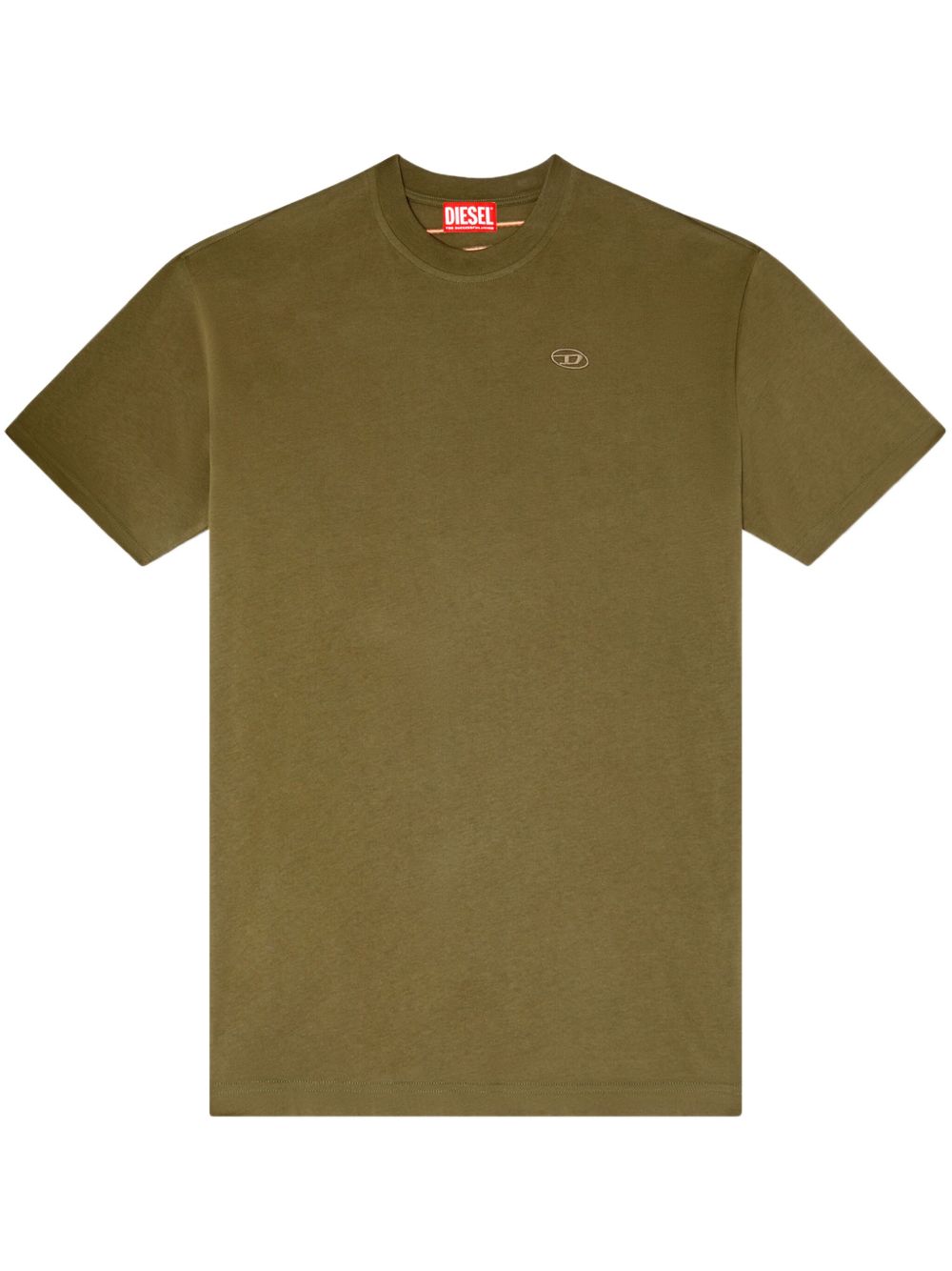 Diesel T-Boggy-Megoval T恤 - 绿色