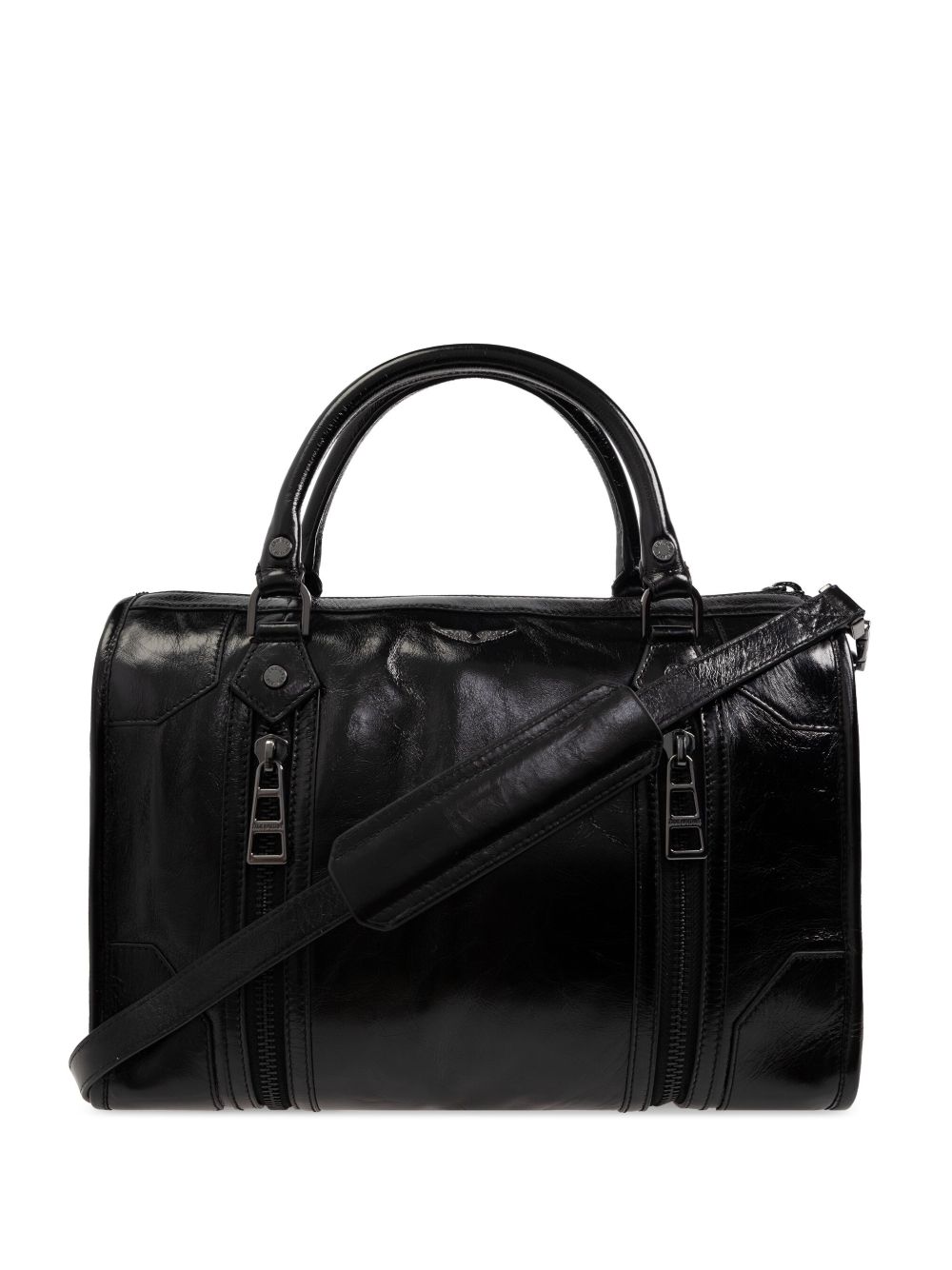 Zadig&Voltaire Sunny 中号单肩包 - 黑色