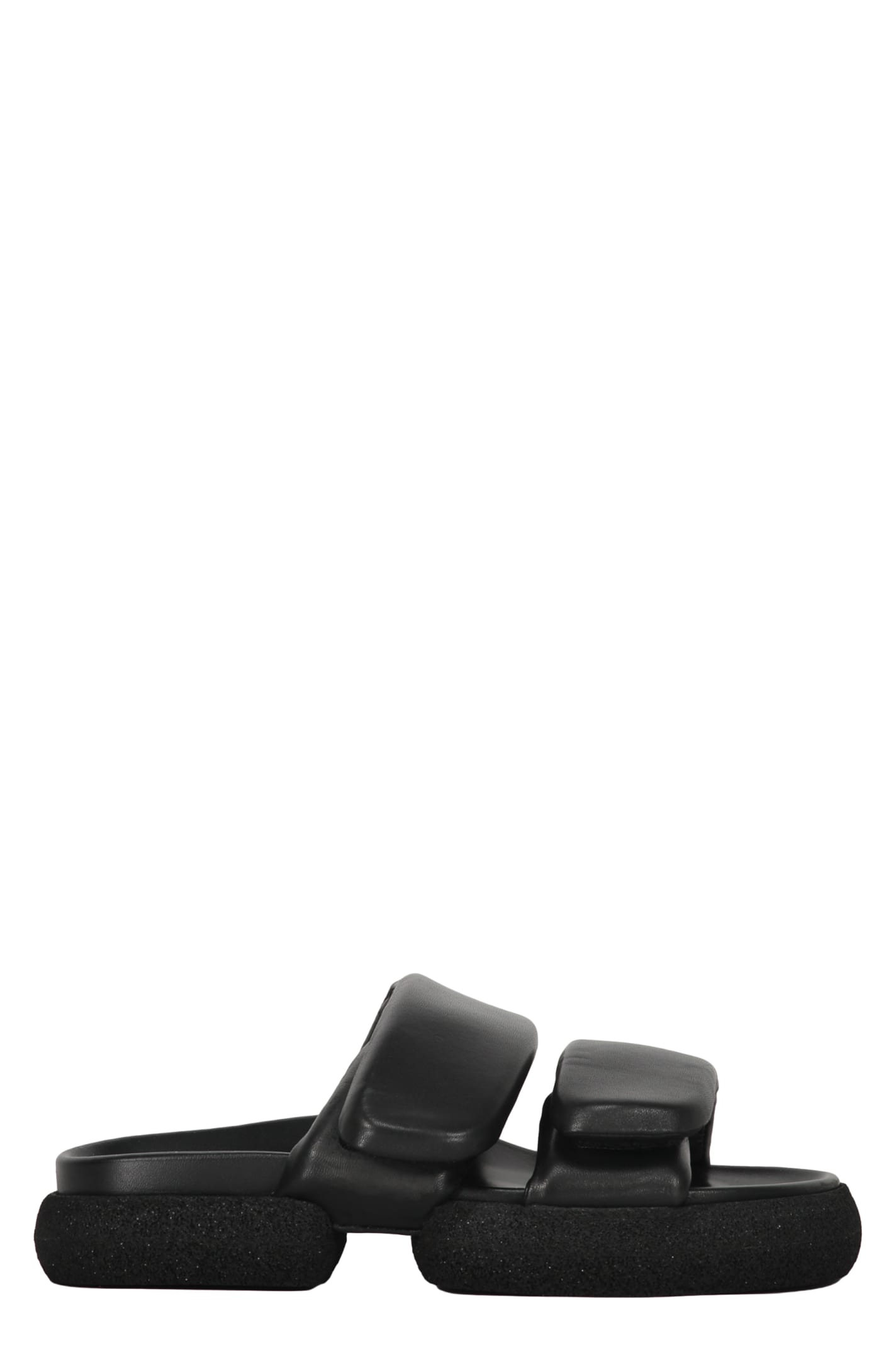 Dries Van Noten 皮革橡胶凉拖