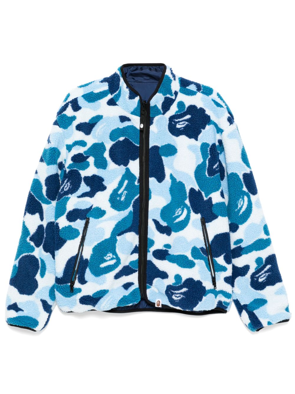 A BATHING APE® Abc Camo Boa 防撕裂方格布双面夹克 - 蓝色