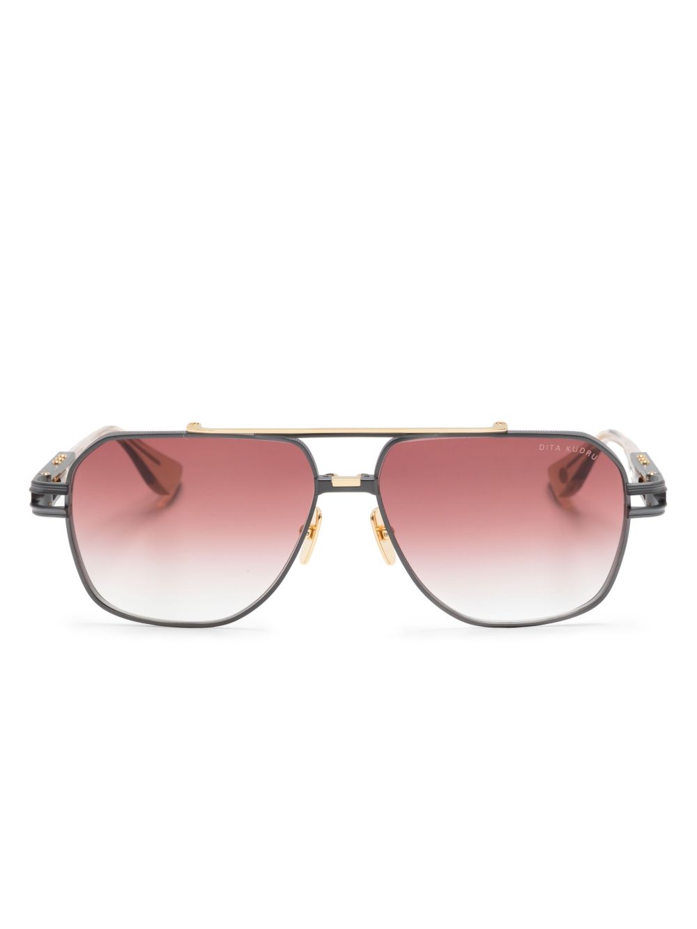 Dita Eyewear Kudru 飞行员镜框太阳眼镜 - 灰色