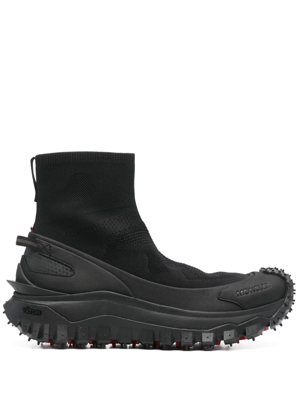 Moncler Trailgrip Knit 运动鞋 - 黑色