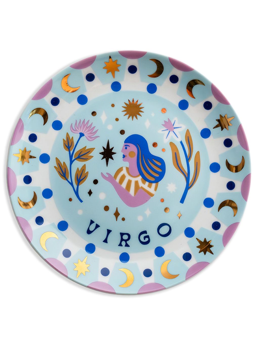 Bitossi Home Virgo 餐盘（16.5厘米） - 蓝色