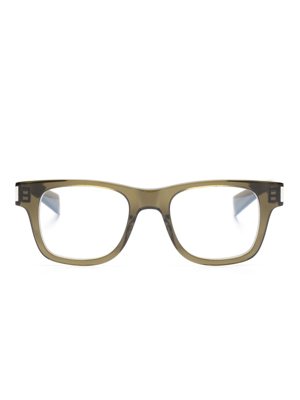 Saint Laurent Eyewear SL5640PT 方框眼镜 - 绿色
