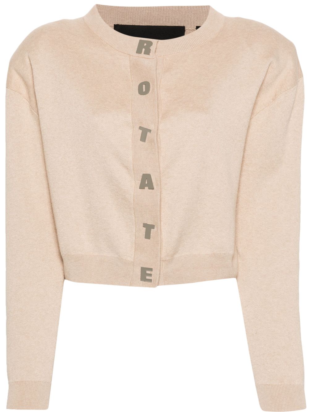 ROTATE BIRGER CHRISTENSEN logo开衫 - 中性色