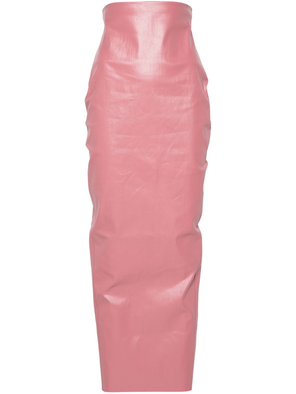 Rick Owens Pillar 超长半身裙 - 粉色