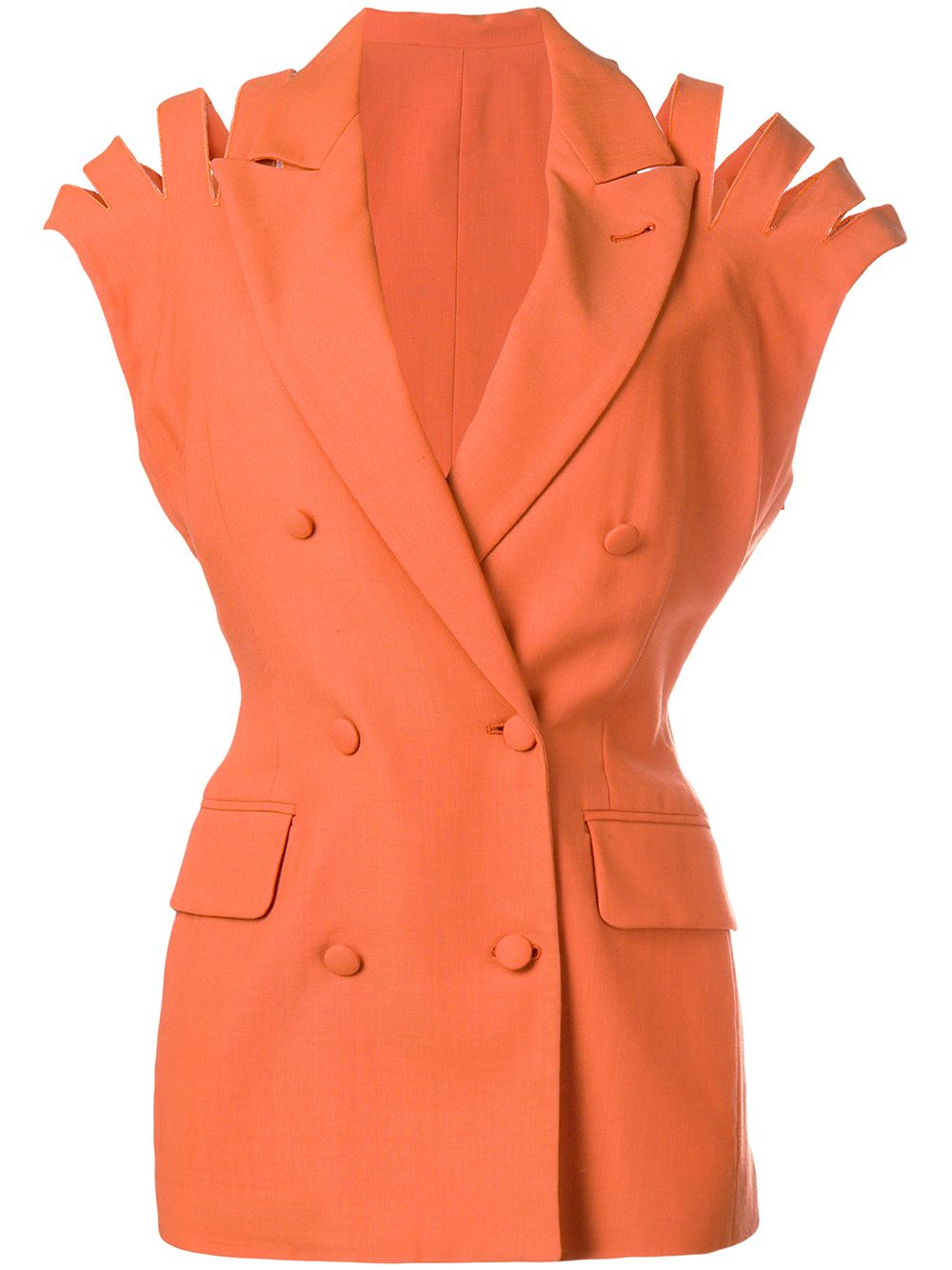 Jean Paul Gaultier Pre-Owned 古着Voyage Autour Du Monde En 168 Tenues西装夹克 - 橘色