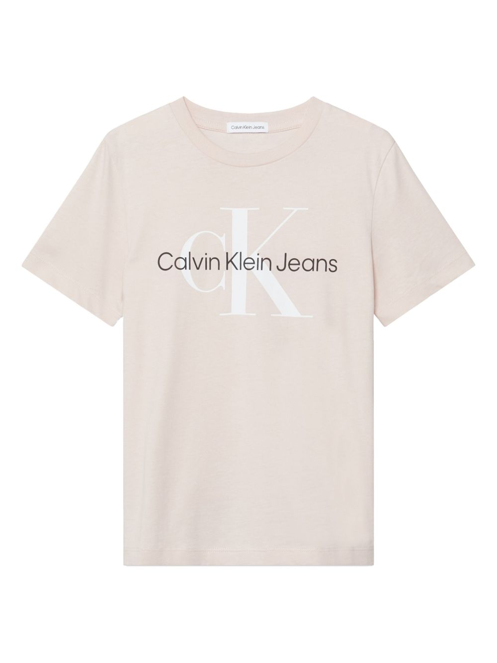 Calvin Klein Kids 棉T恤 - 粉色