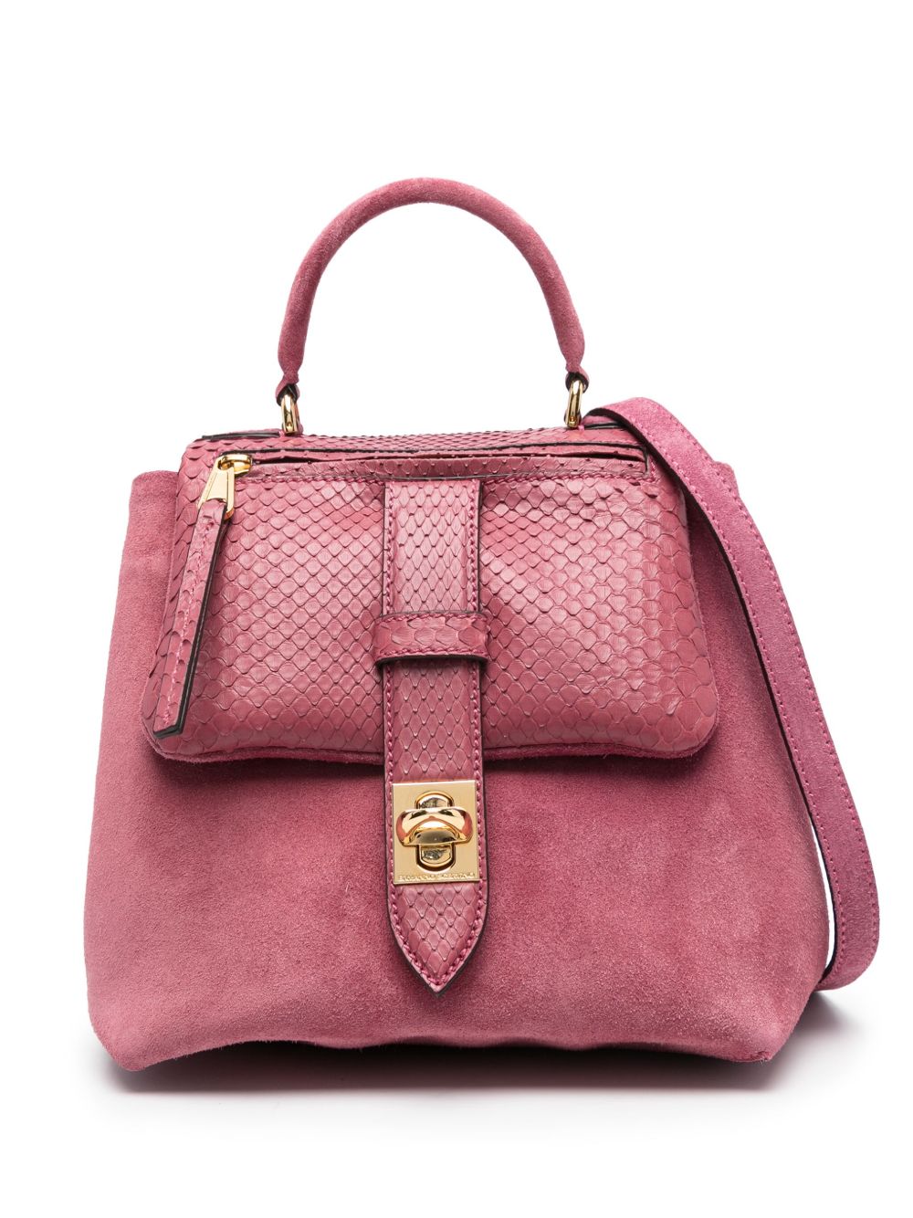 Ermanno Scervino Flap 单肩包 - 粉色