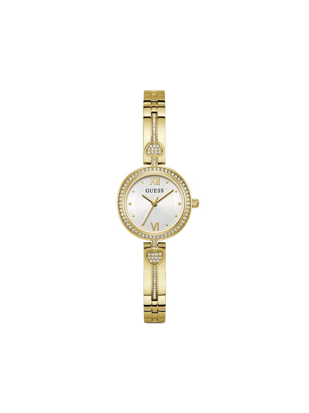GUESS USA Crystal 石英27毫米腕表 - 白色