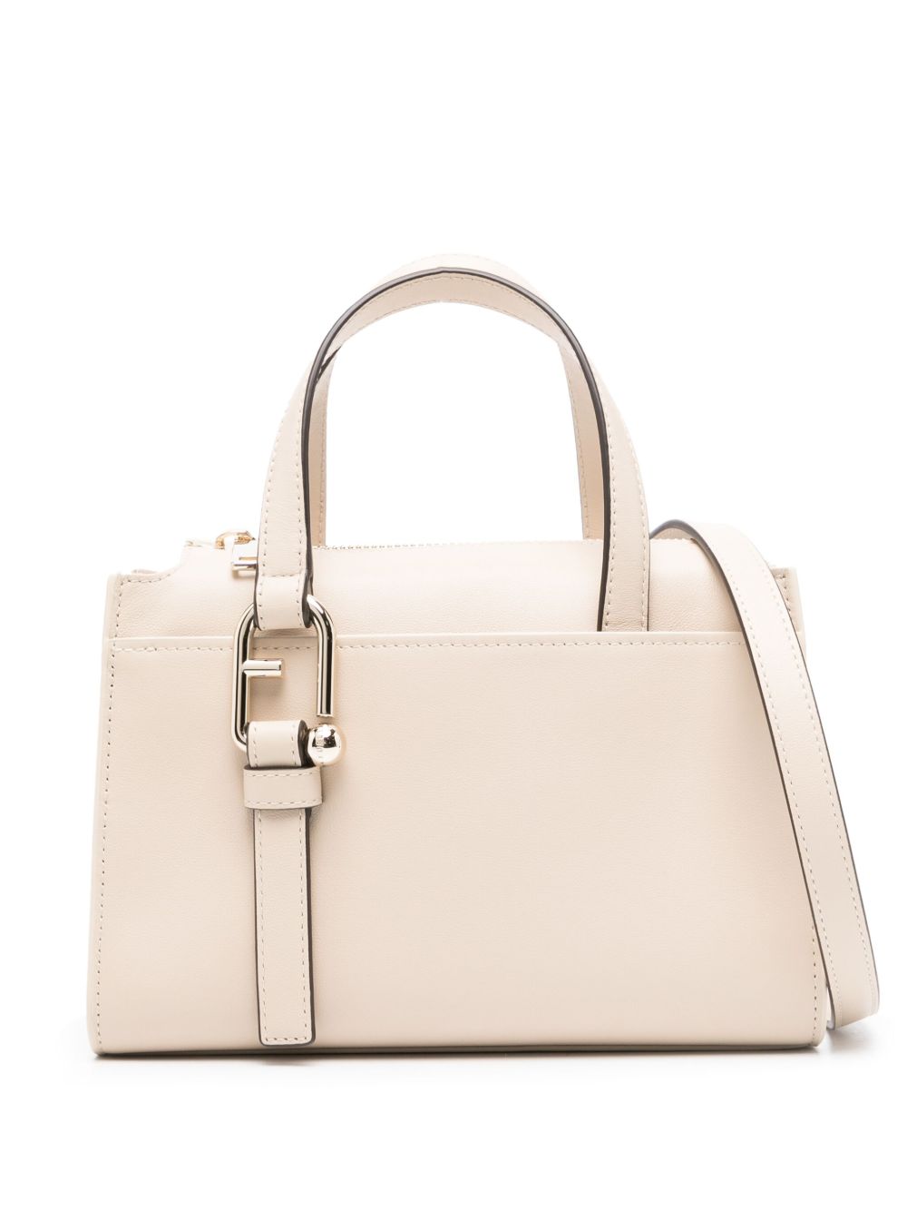 Furla logo标记手提包 - 中性色