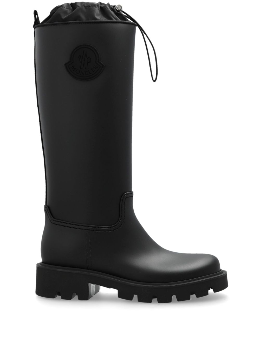 Moncler Kickstream 防水及膝靴 - 黑色