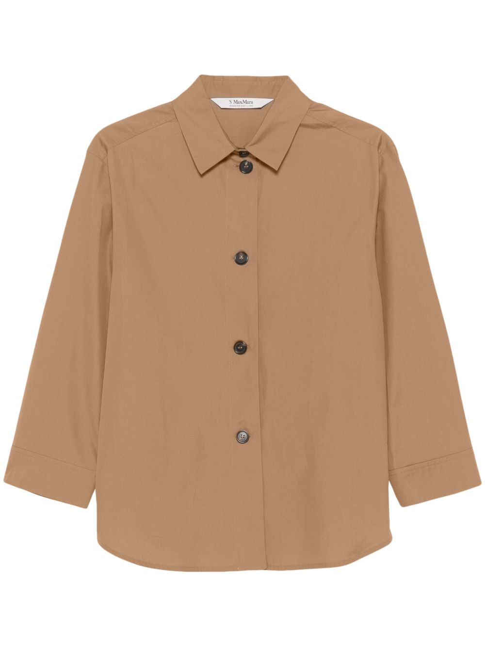 Max Mara Bella 衬衫 - 褐色