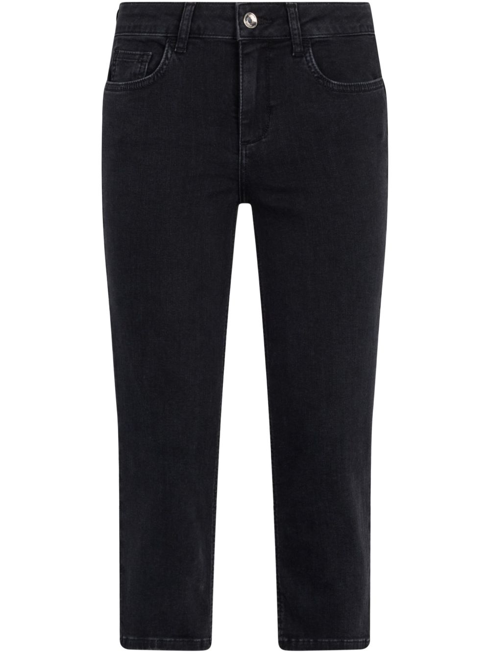 LIU JO Bottom Up Capri jeans - 黑色