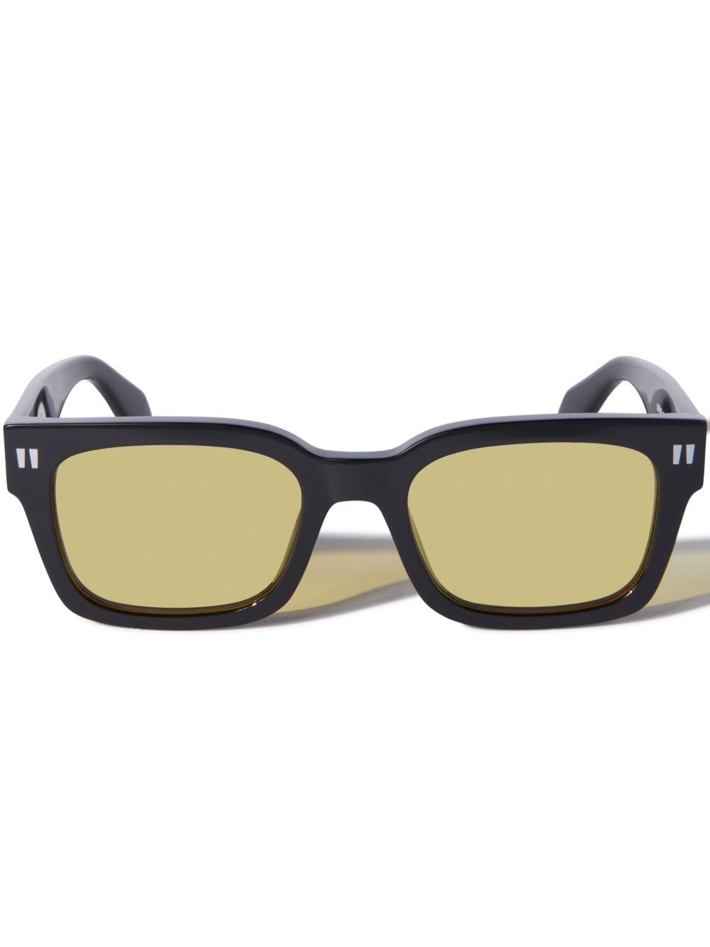 Off-White Eyewear Midland 方框太阳眼镜 - 黑色