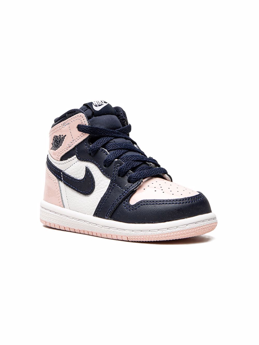 Jordan Kids Air Jordan 1 Retro Bubblegum 运动鞋 - 白色