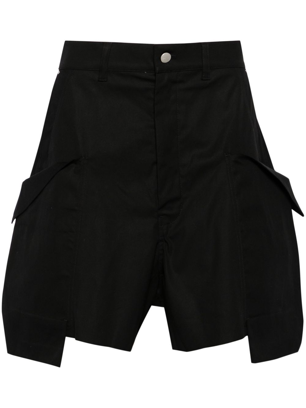 Rick Owens Stefan 工装短裤 - 黑色