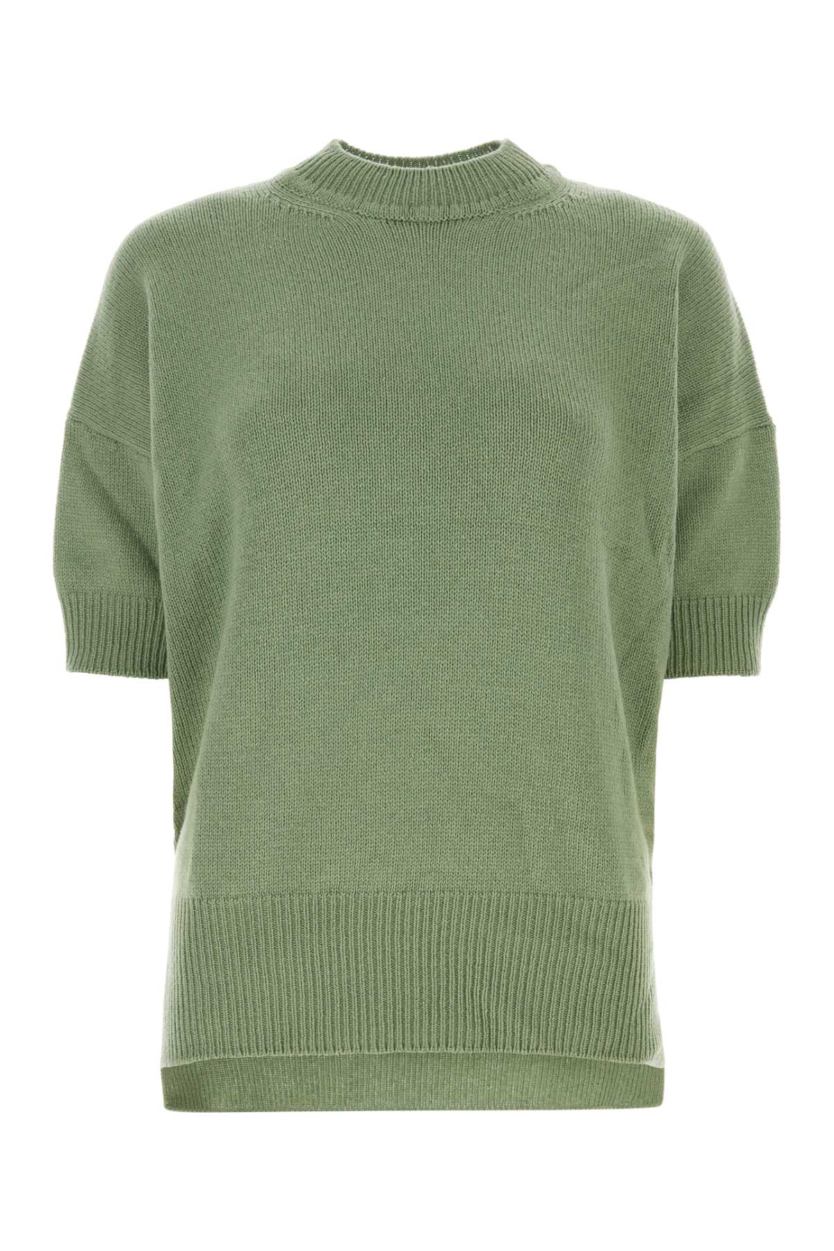 Jil Sander 淡绿色羊毛毛衣