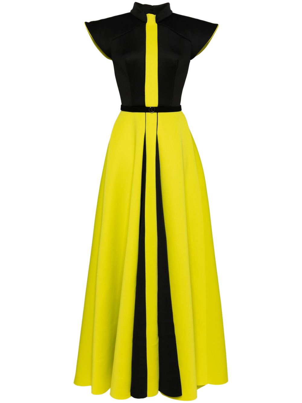 Saiid Kobeisy Neoprene 礼服 - 黄色