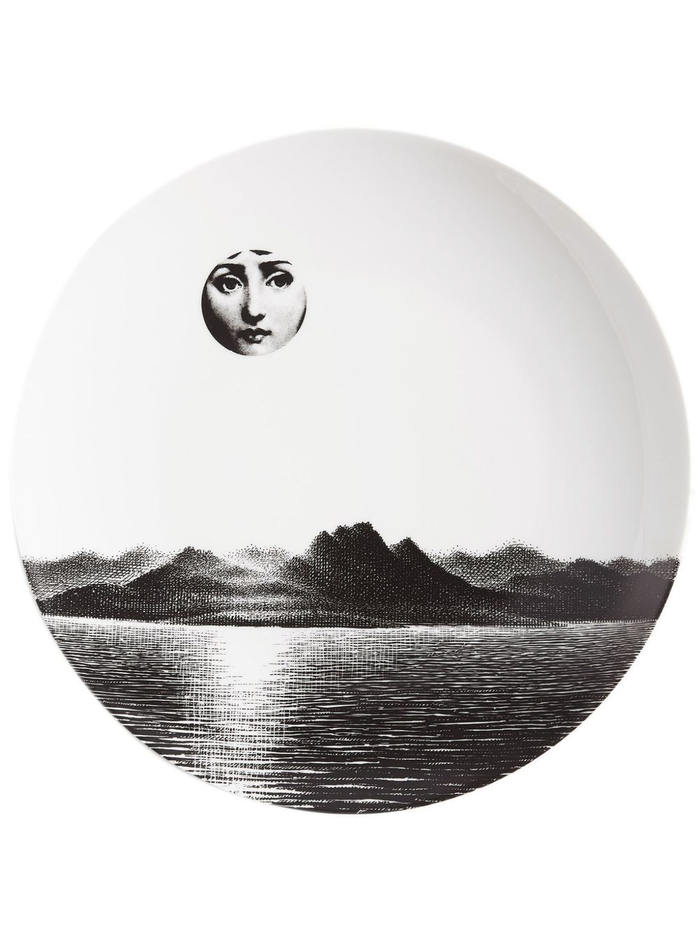 Fornasetti Tema e Variazioni n.85 装饰盘 - 白色