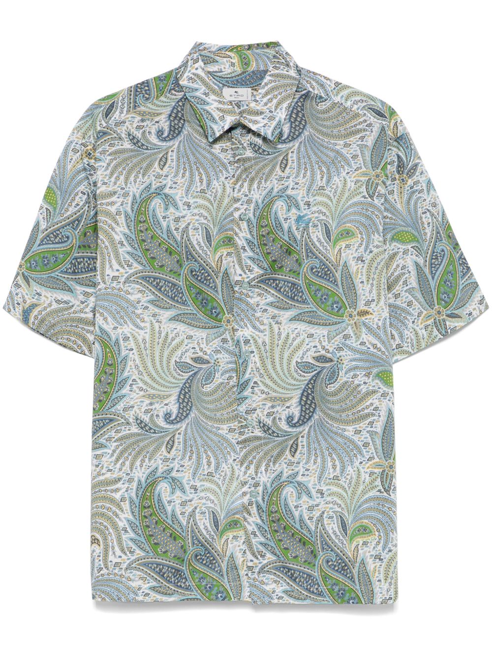 ETRO 佩斯理印花衬衫 - 白色