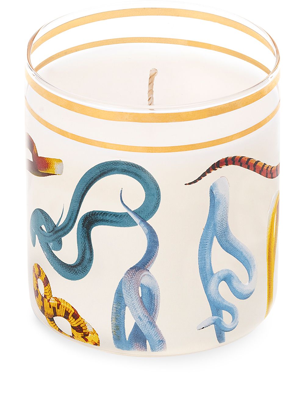 Seletti Snakes 玻璃蜡烛 - 白色