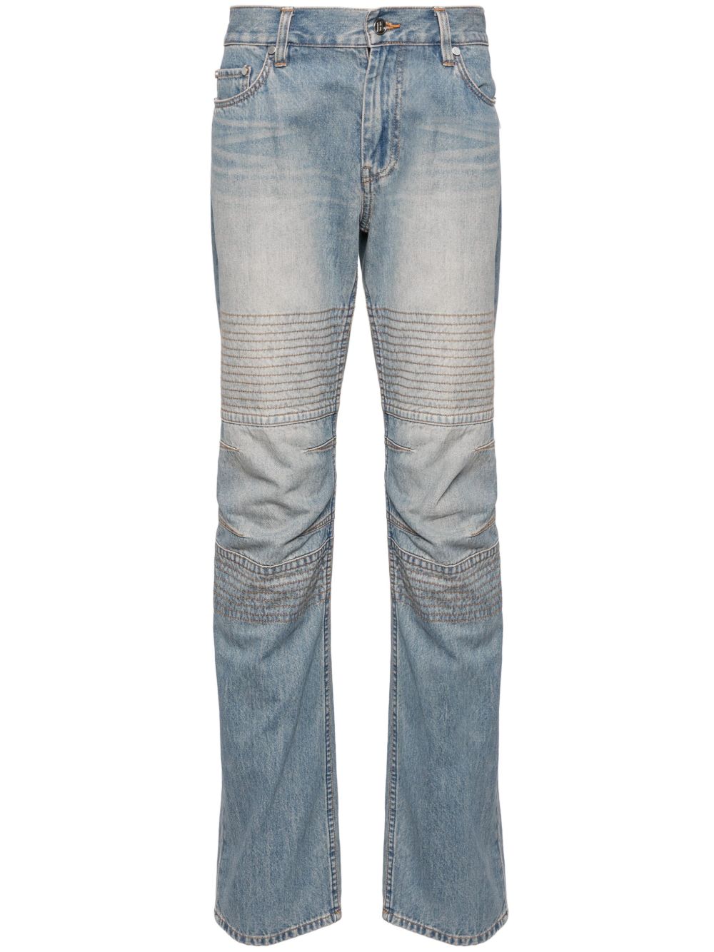 Helmut Lang Moto 工装牛仔裤 - 蓝色