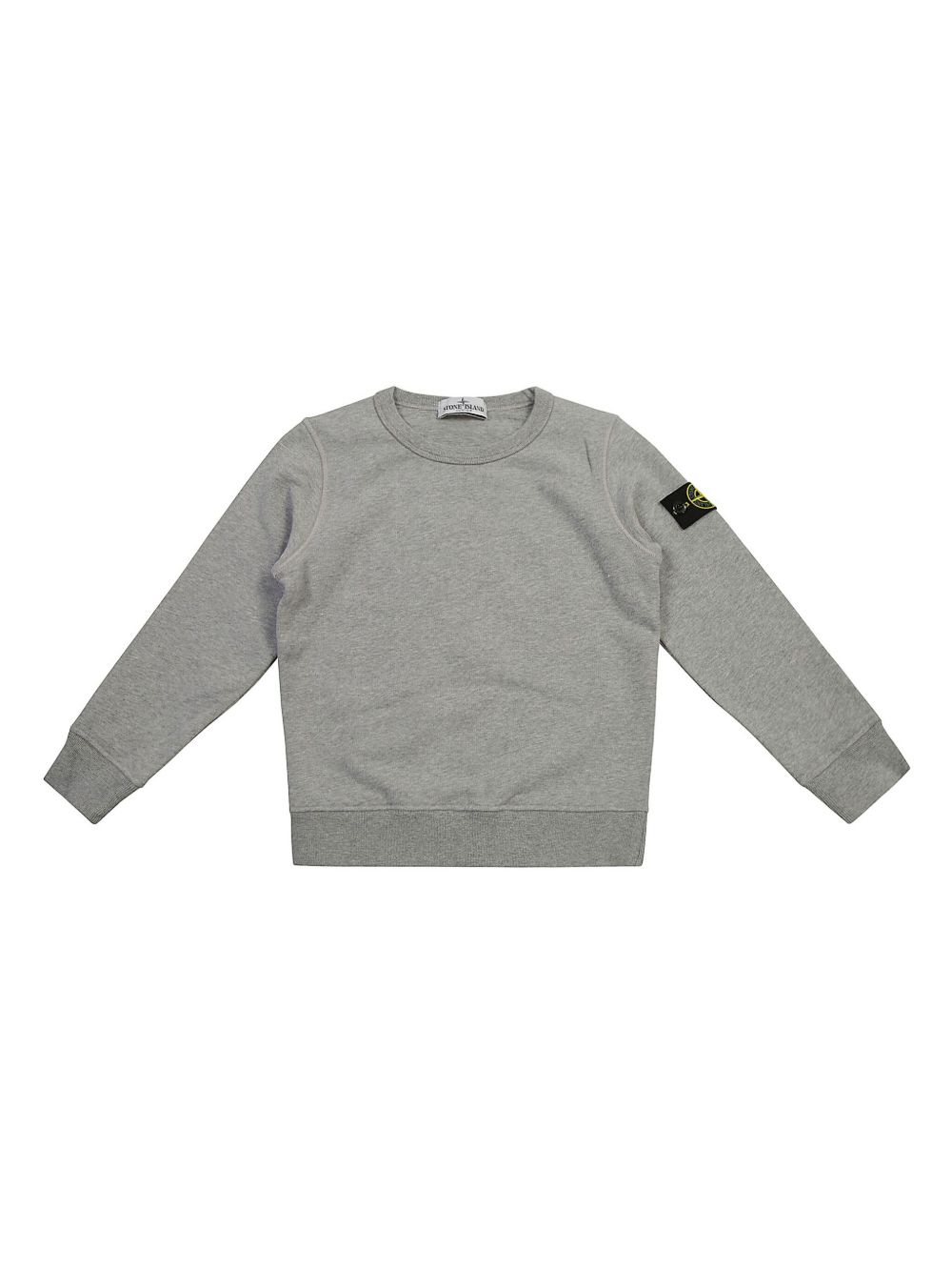 Stone Island Junior 罗盘徽章卫衣 - 灰色