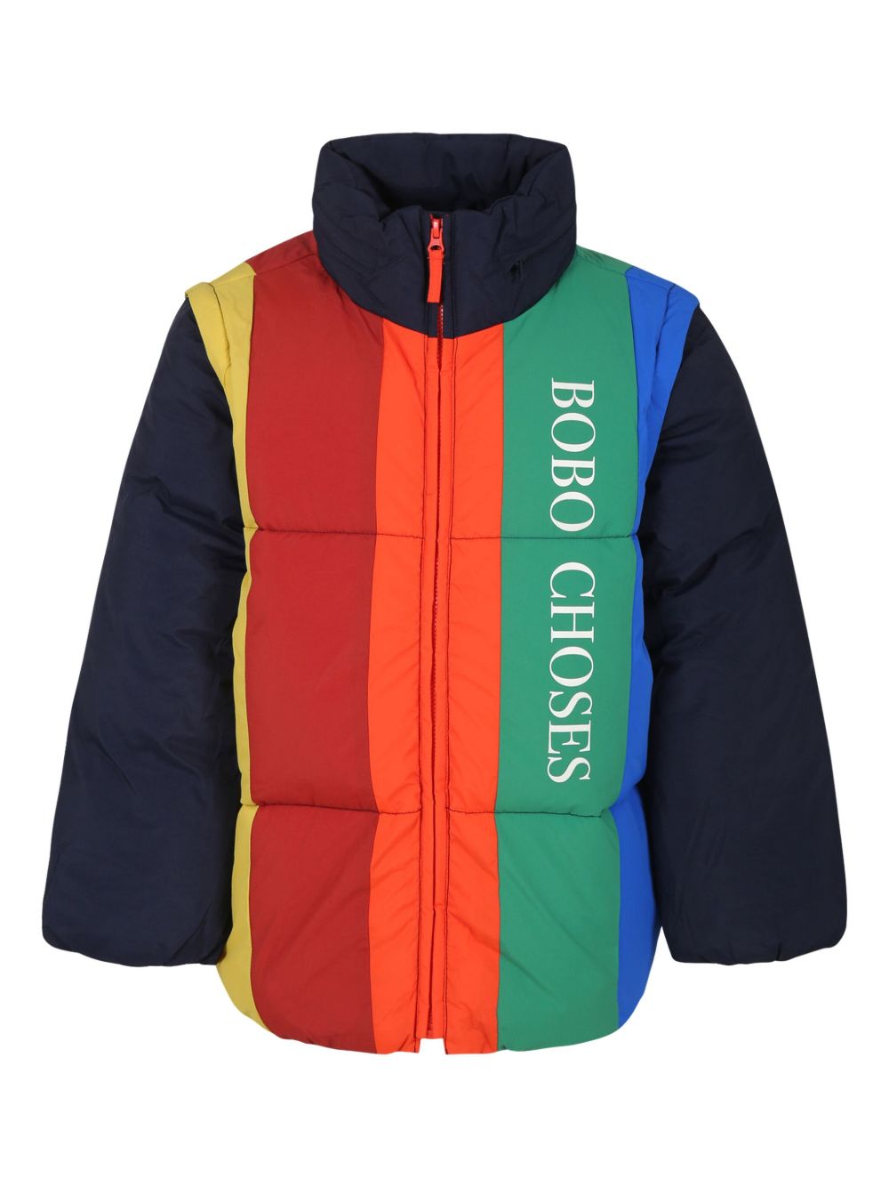 Bobo Choses logo填充外套 - 黑色