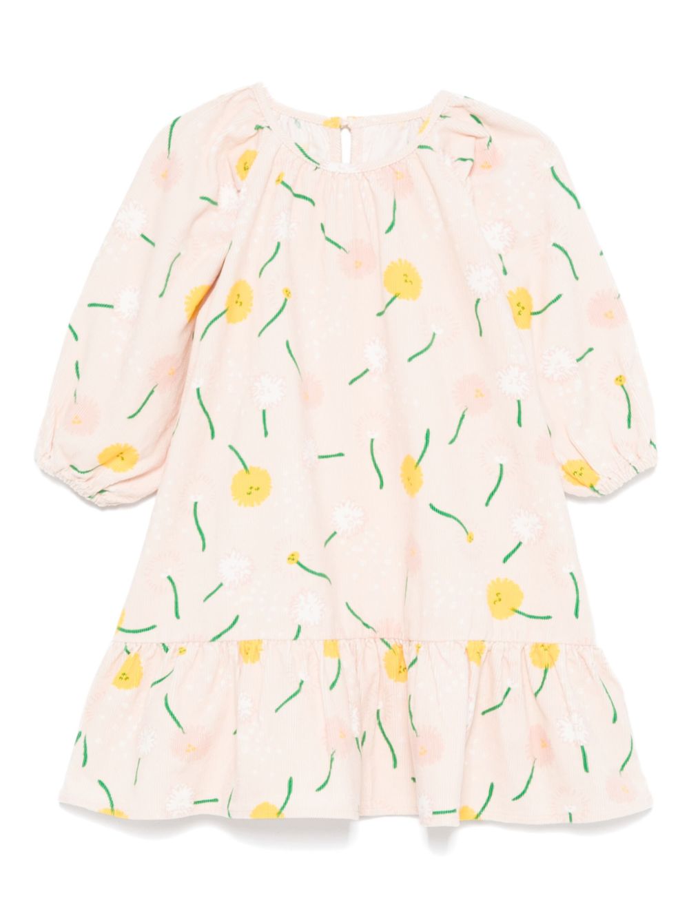 Stella McCartney Kids 花卉印花连衣裙 - 粉色