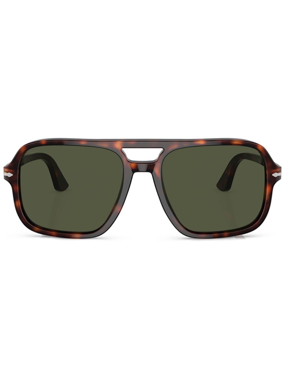 Persol 方框太阳眼镜 - 褐色