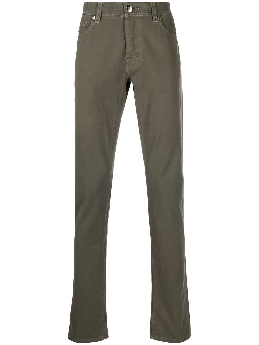 Sartoria Tramarossa EA 直筒牛仔裤 - 绿色