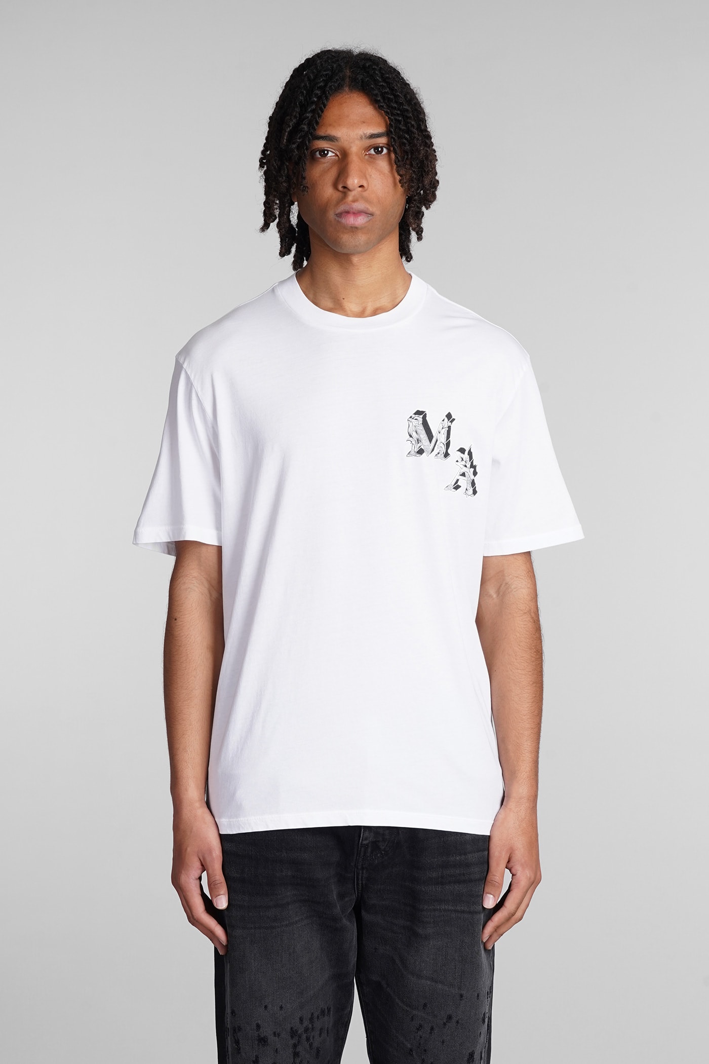 AMIRI T-shirt In White Cotton