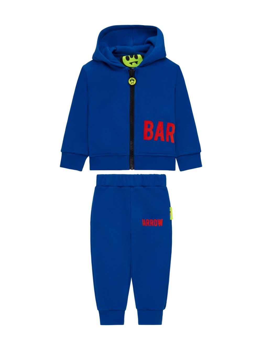 Barrow kids logo印花运动套装 - 蓝色