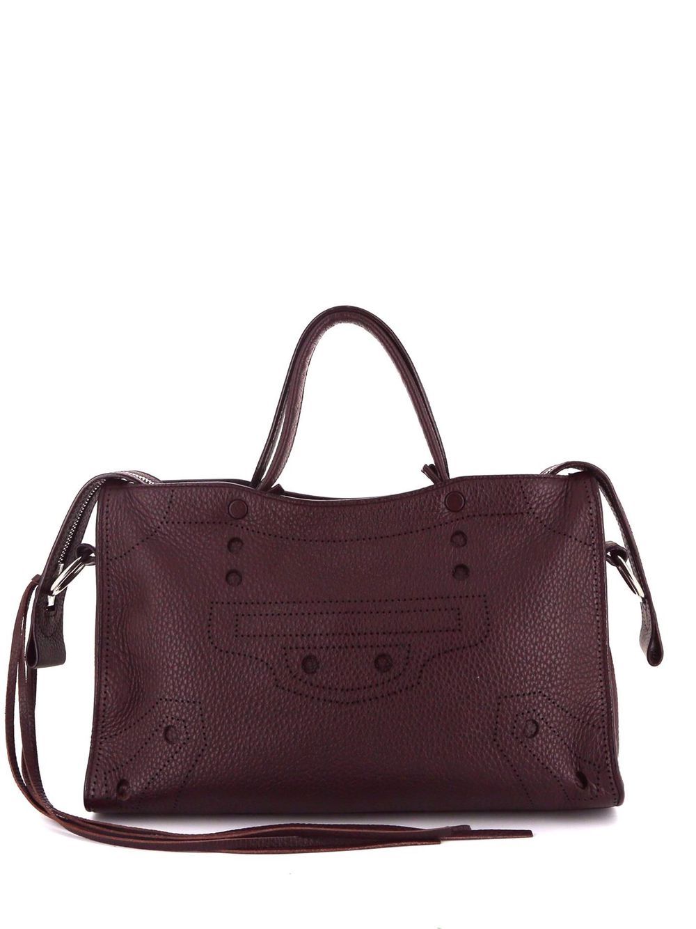 Balenciaga Pre-Owned Blackout City 手提包 - 紫色
