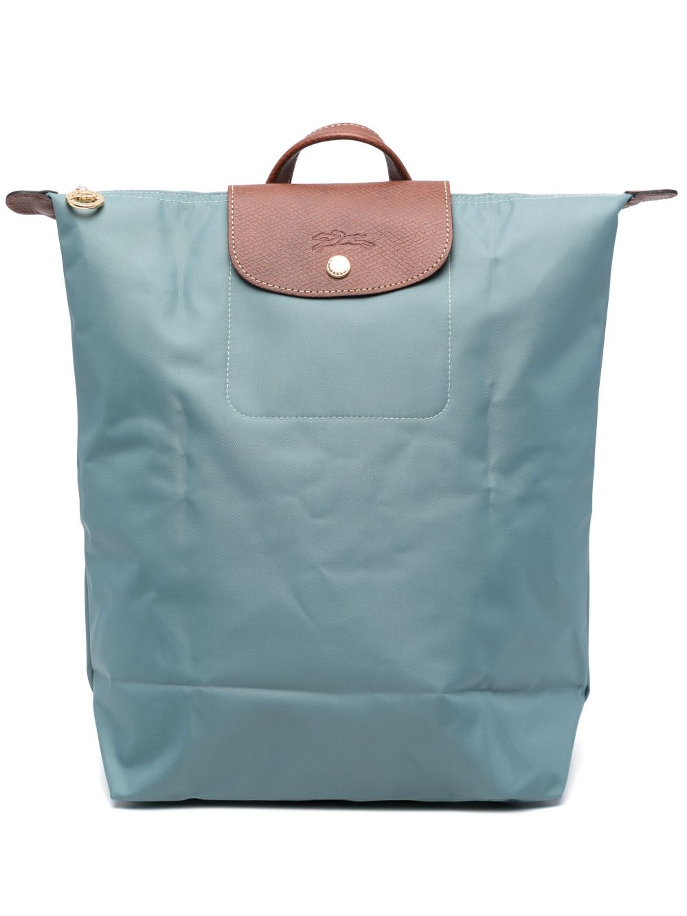 Longchamp Le Pliage 中号双肩包 - 蓝色
