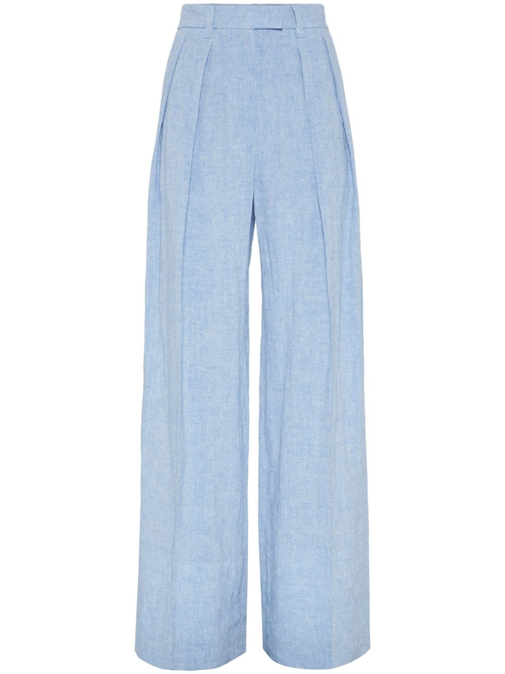 Brunello Cucinelli Sartorial Wide 长裤 - 蓝色