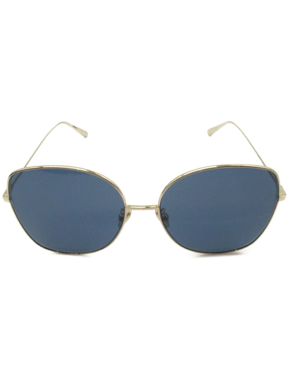 Christian Dior Pre-Owned 猫眼框太阳眼镜（2020年代典藏款） - 金色