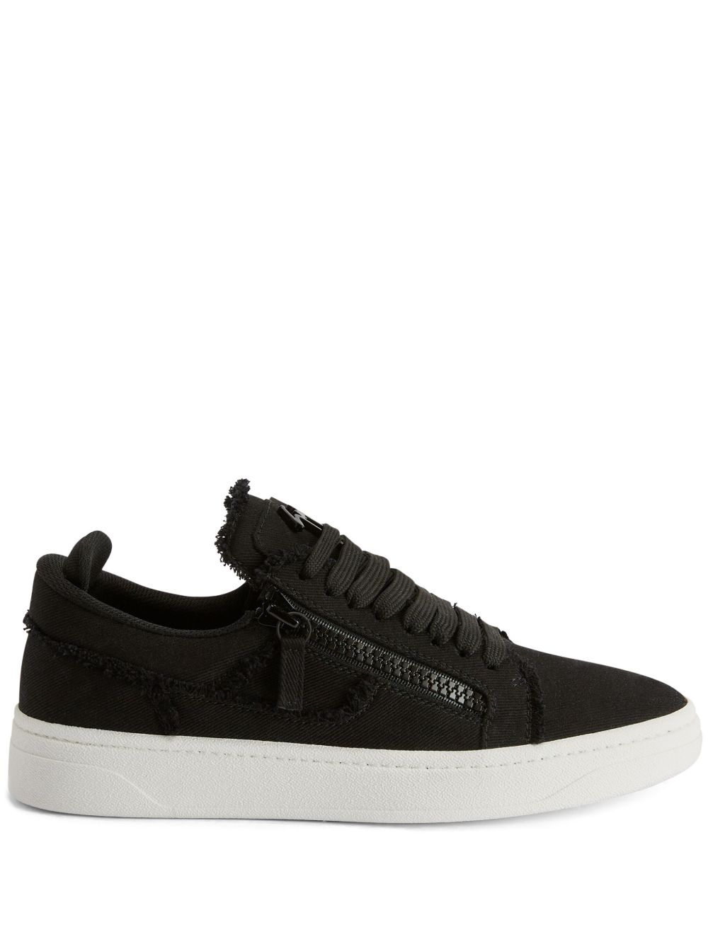 Giuseppe Zanotti GZ94 拼接运动鞋 - 黑色
