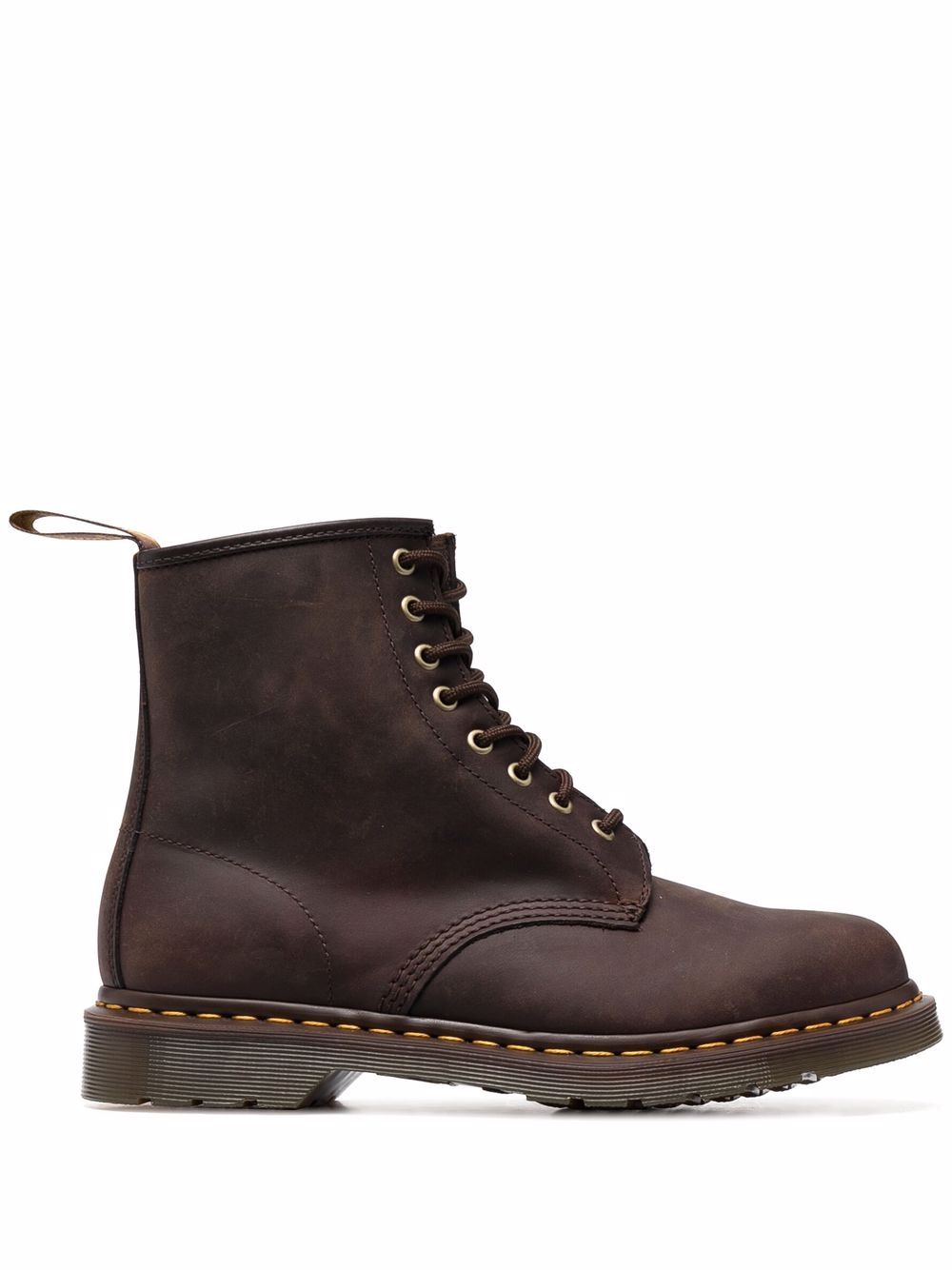 Dr. Martens 系带及踝靴 - 褐色