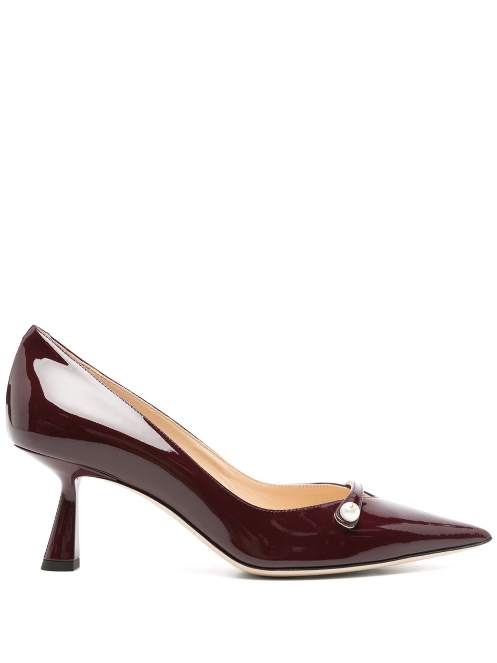 Jimmy Choo Rosalia 中跟鞋 （6.5厘米） - 红色